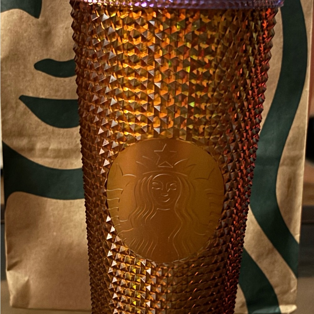 Starbucks Radiant Orange-Gold Tumbler
